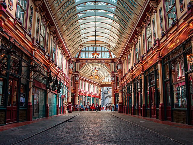 Leadenhall market är en dold pärla i London