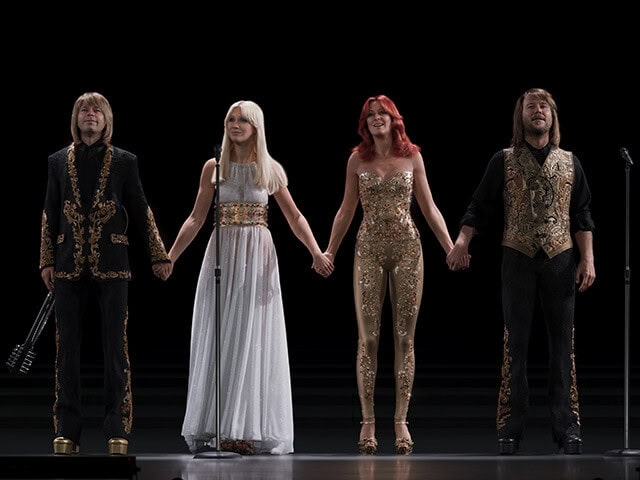 Upplev ABBA the voyage i London. Photo by Johan Persson