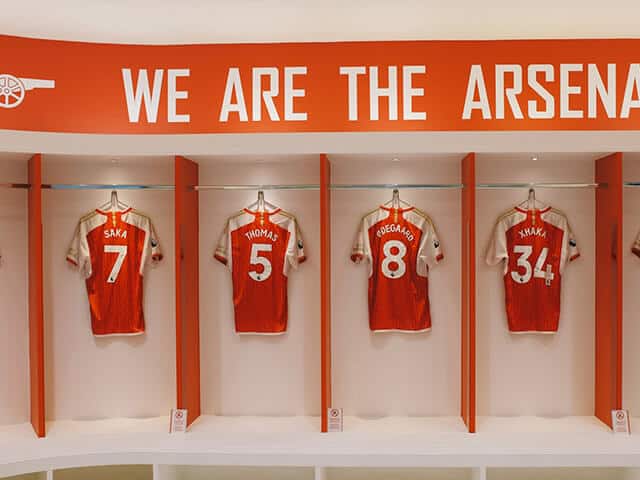 Arsenals fotbollströjor