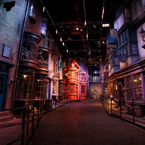 En tour på Harry Potter studios i London