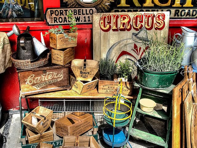 I Kensington och chelsea kan du hitta unika fynd.