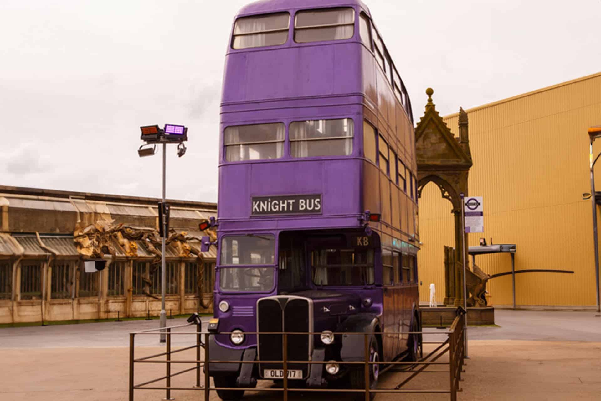 Trippeldäckare HP Lila trippeldäckare