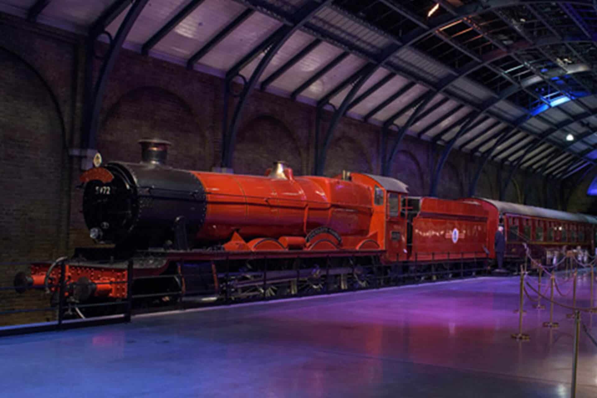 Hogwarts express på HP-muséet Hogwarts express